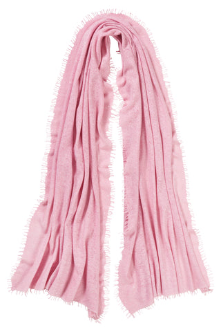 Kaschmirschal Galactic Stars Deep Rose – Lurex-Glanz, 100 % Cashmere | PURSCHOEN