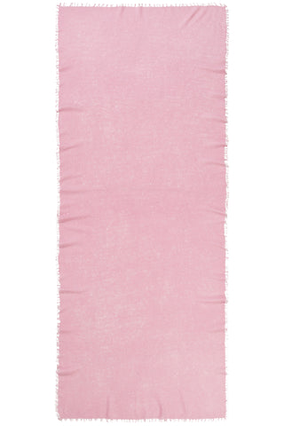 Kaschmirschal Galactic Stars Deep Rose – Lurex-Glanz, 100 % Cashmere | PURSCHOEN
