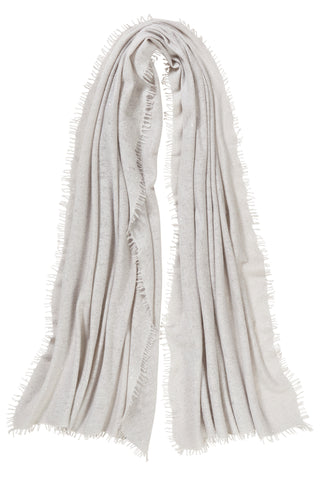 Kaschmirschal Galactic Stars Silber – Lurex-Glanz, 100 % Cashmere | PURSCHOEN