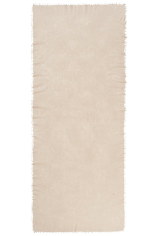 Kaschmirschal Galactic Stars Hell Beige – Lurex-Glanz, 100 % Cashmere | PURSCHOEN