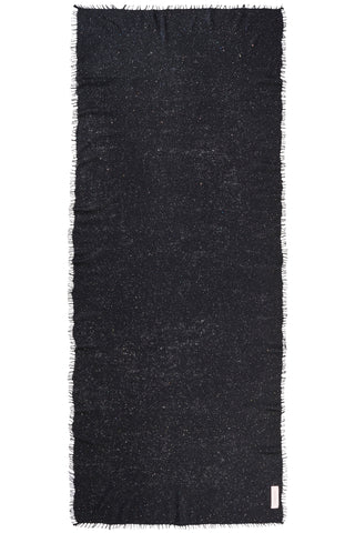 Kaschmirschal Galactic Stars Black – Lurex-Glanz, 100 % Cashmere | PURSCHOEN