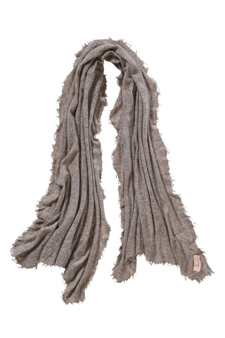 Kaschmirschal Grey – einfarbig, 100 % Cashmere | PURSCHOEN