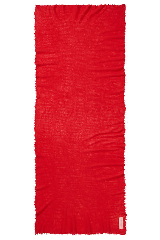 Kaschmirschal Red – einfarbig, 100 % Cashmere | PURSCHOEN