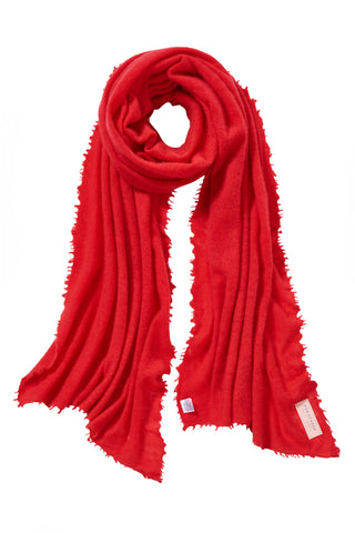 Kaschmirschal Red – einfarbig, 100 % Cashmere | PURSCHOEN