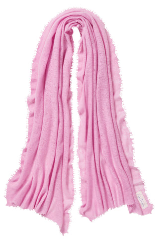 Kaschmirschal Malve – einfarbig, 100 % Cashmere | PURSCHOEN