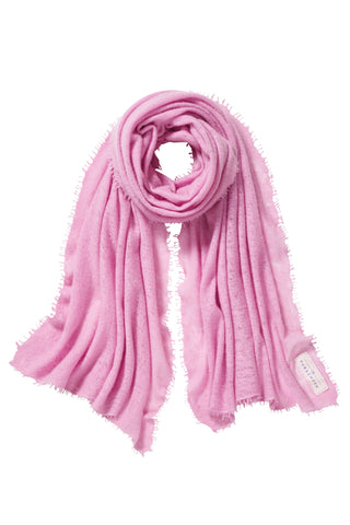 Kaschmirschal Malve – einfarbig, 100 % Cashmere | PURSCHOEN