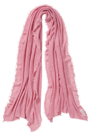 Kaschmirschal Altrosa – einfarbig, 100 % Cashmere | PURSCHOEN