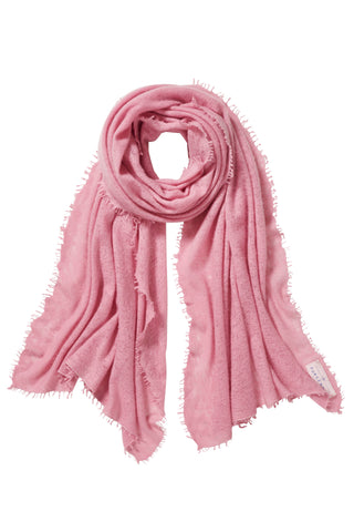 Kaschmirschal Altrosa – einfarbig, 100 % Cashmere | PURSCHOEN
