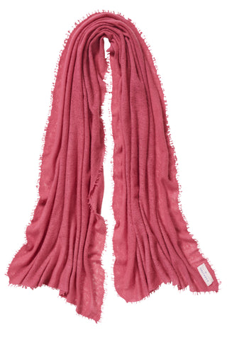 Kaschmirschal Antik Rosa – einfarbig, 100 % Cashmere | PURSCHOEN