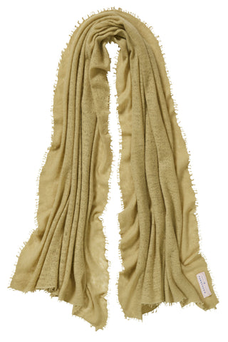 Kaschmirschal Kiwi – einfarbig, 100 % Cashmere | PURSCHOEN