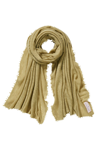 Kaschmirschal Kiwi – einfarbig, 100 % Cashmere | PURSCHOEN