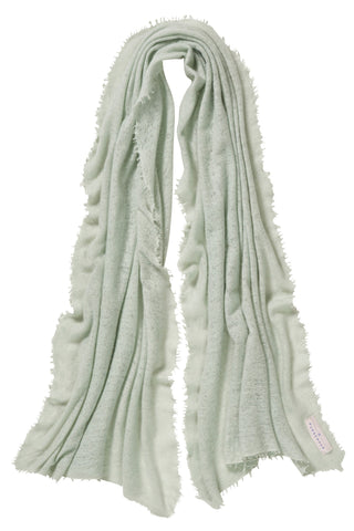 Kaschmirschal Puder Schilf – einfarbig, 100 % Cashmere | PURSCHOEN