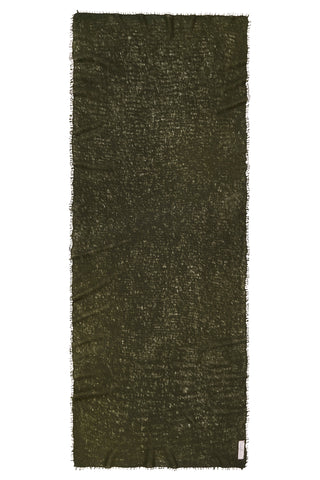Kaschmirschal Military Dark – einfarbig, 100 % Cashmere | PURSCHOEN