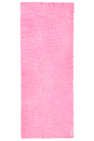 Kaschmirschal Flamingo – einfarbig, 100 % Cashmere | PURSCHOEN