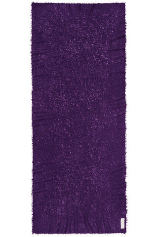 Kaschmirschal Blackberry – einfarbig, 100 % Cashmere | PURSCHOEN