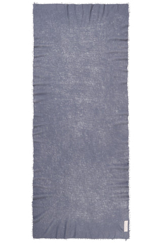 Kaschmirschal Asphalt – einfarbig, 100 % Cashmere | PURSCHOEN
