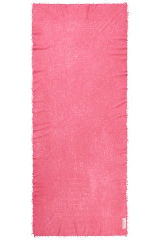Kaschmirschal Bubble Gum – einfarbig, 100 % Cashmere | PURSCHOEN