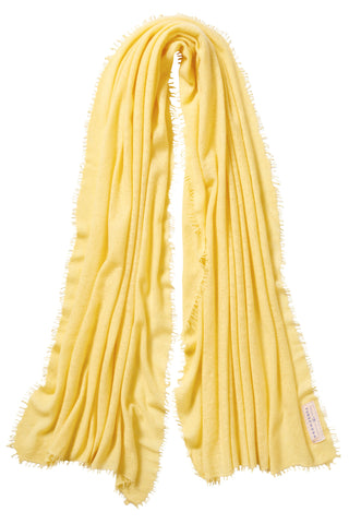 Kaschmirschal Popcorn – einfarbig, 100 % Cashmere | PURSCHOEN