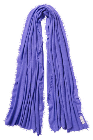 Kaschmirschal Traube – einfarbig, 100 % Cashmere | PURSCHOEN