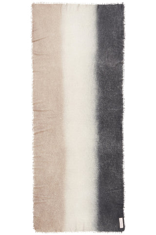Kaschmirschal Ombre Black Forest – Ombré-Farbverlauf, 100 % Cashmere | PURSCHOEN