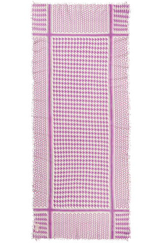Kaschmirschal Milano Krokus Natural – bedruckt, 100 % Cashmere | PURSCHOEN