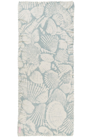 Kaschmirschal Seaside Schilf – bedruckt, 100 % Cashmere | PURSCHOEN