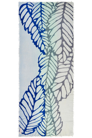 Kaschmirschal Coolgarden Cote D´Azur – bedruckt, 100 % Cashmere | PURSCHOEN