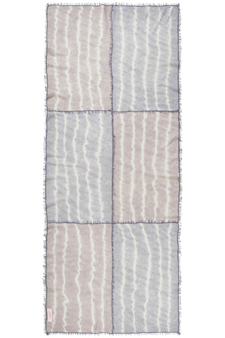 Kaschmirschal Miss Patch Java Stone II – Patchwork-Design, 100 % Cashmere | PURSCHOEN