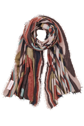 Kaschmirschal Hypnogarden Otto – bedruckt, 100 % Cashmere | PURSCHOEN