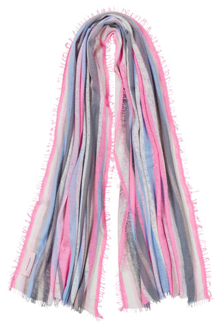 Kaschmirschal Rainbow Eiscreme – bedruckt, 100 % Cashmere | PURSCHOEN