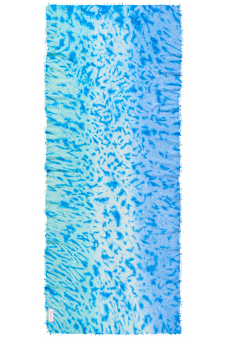 Kaschmirschal Space Tiger Swimming Pool – bedruckt, 100 % Cashmere | PURSCHOEN