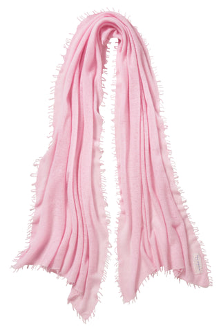 Kaschmirschal Rose – einfarbig, 100 % Cashmere | PURSCHOEN