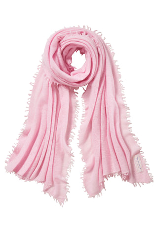 Kaschmirschal Rose – einfarbig, 100 % Cashmere | PURSCHOEN