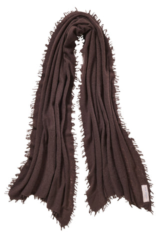 Kaschmirschal Testa Moro – einfarbig, 100 % Cashmere | PURSCHOEN