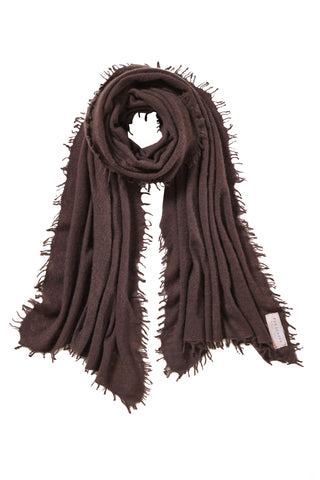 Kaschmirschal Testa Moro – einfarbig, 100 % Cashmere | PURSCHOEN
