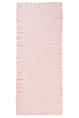 Kaschmirschal Puder Rose – einfarbig, 100 % Cashmere | PURSCHOEN