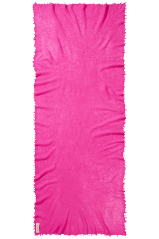 Kaschmirschal Pink – einfarbig, 100 % Cashmere | PURSCHOEN