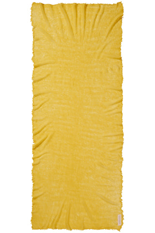 Kaschmirschal Sonne – einfarbig, 100 % Cashmere | PURSCHOEN