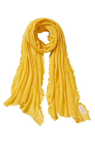Kaschmirschal Sonne – einfarbig, 100 % Cashmere | PURSCHOEN