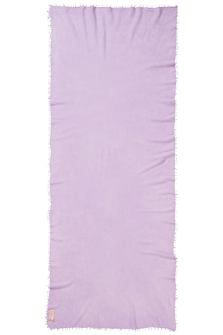 Kaschmirschal Flieder – einfarbig, 100 % Cashmere | PURSCHOEN