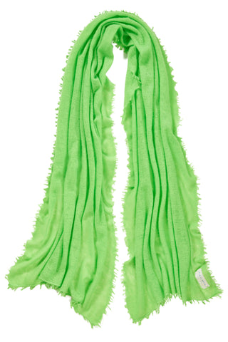 Kaschmirschal Apfel – einfarbig, 100 % Cashmere | PURSCHOEN