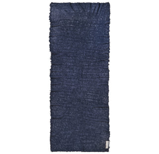 Kaschmirschal Navy Dark – einfarbig, 100 % Cashmere | PURSCHOEN