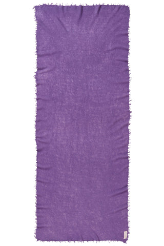 Kaschmirschal Violett – einfarbig, 100 % Cashmere | PURSCHOEN