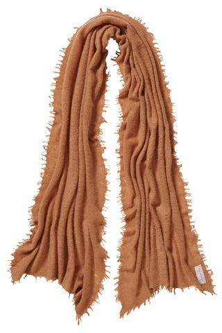 Kaschmirschal Camel – einfarbig, 100 % Cashmere | PURSCHOEN