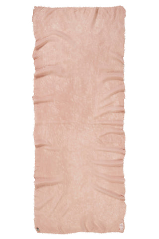 Kaschmirschal Puder Stone – einfarbig, 100 % Cashmere | PURSCHOEN