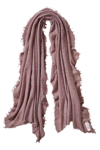 Kaschmirschal Coffee – einfarbig, 100 % Cashmere | PURSCHOEN