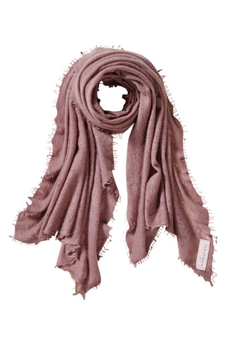 Kaschmirschal Coffee – einfarbig, 100 % Cashmere | PURSCHOEN