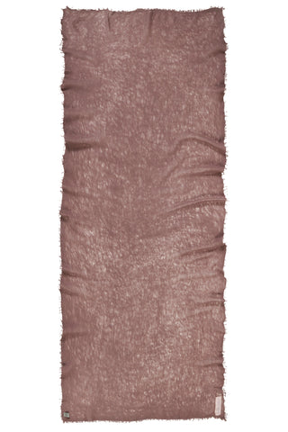 Kaschmirschal Coffee – einfarbig, 100 % Cashmere | PURSCHOEN