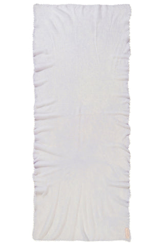 Kaschmirschal Eisblau – einfarbig, 100 % Cashmere | PURSCHOEN
