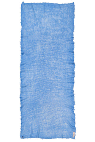 Kaschmirschal Sky Blue – einfarbig, 100 % Cashmere | PURSCHOEN
